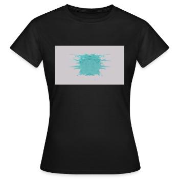 Cube d’éclat - T-shirt Femme - noir - Devant - AI Model Female 172 dark (172cm)