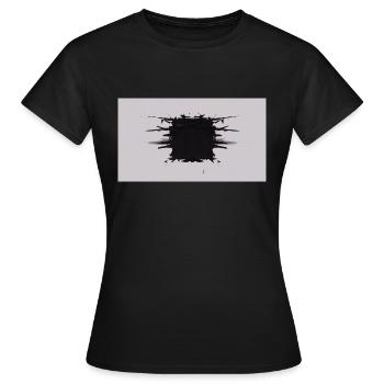 Cube d’éclat - T-shirt Femme - noir - Devant - AI Model Female 172 dark (172cm)