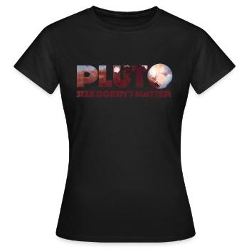 J’adore Pluton - T-shirt Femme - noir - Devant - AI Model Female 172 dark (172cm)