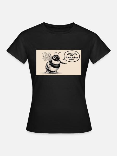 Bumblebee - Frauen T-Shirt - Schwarz