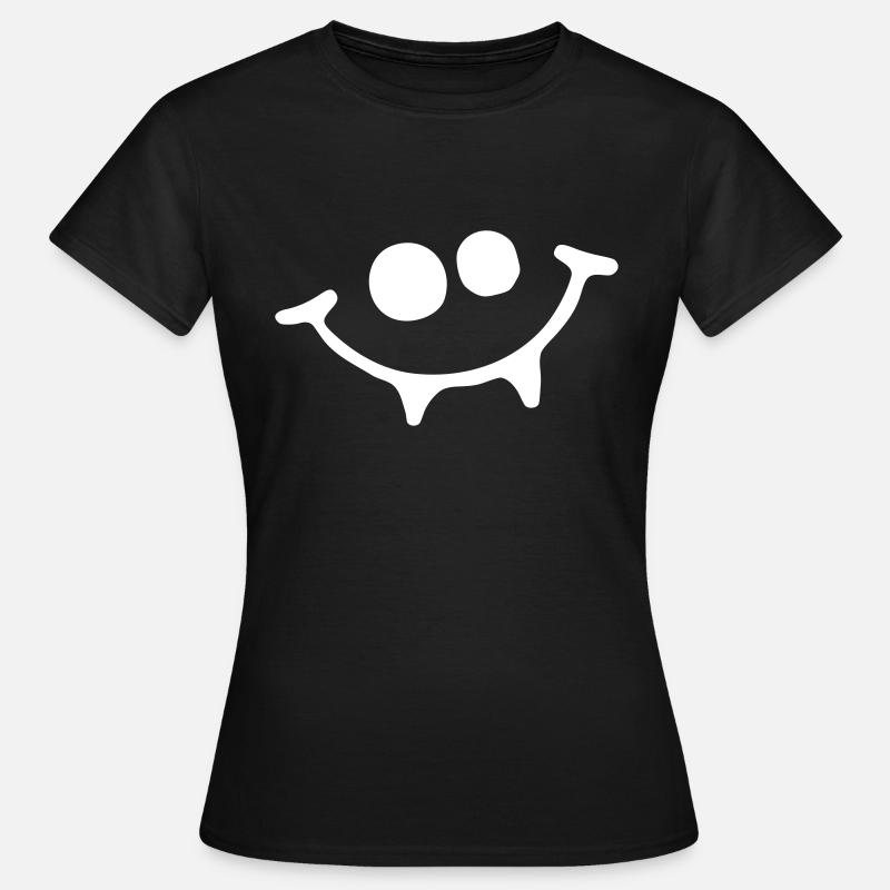 Vampire smiley - Women's T-Shirt - black