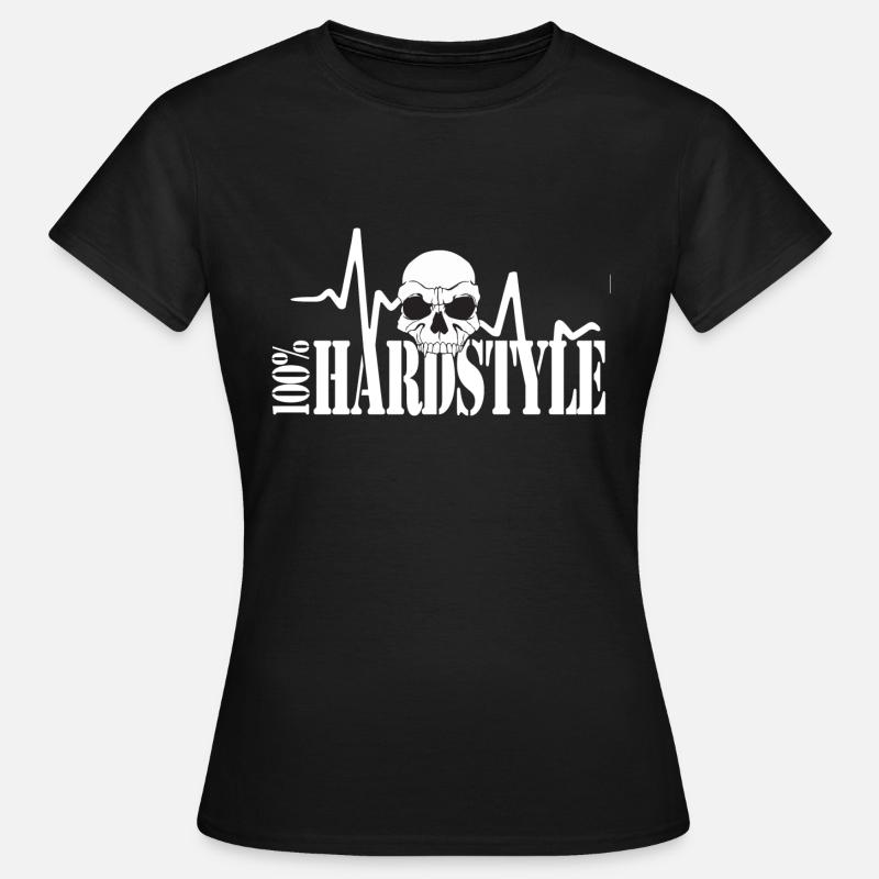 100% Hardstyle - Women's T-Shirt - black