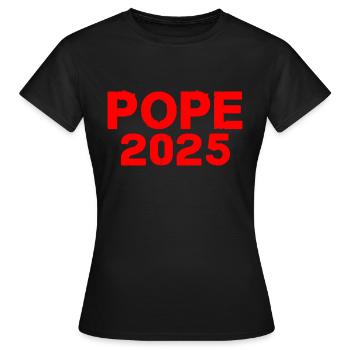 Pape 2025 - T-shirt Femme - noir - Devant - AI Model Female 172 dark (172cm)