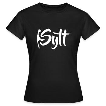 Sylt - T-shirt Femme - noir - Devant - AI Model Female 172 dark (172cm)