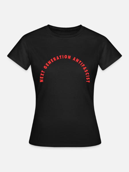 ANTIFASCIST OFFSPRING - Women's T-Shirt - black