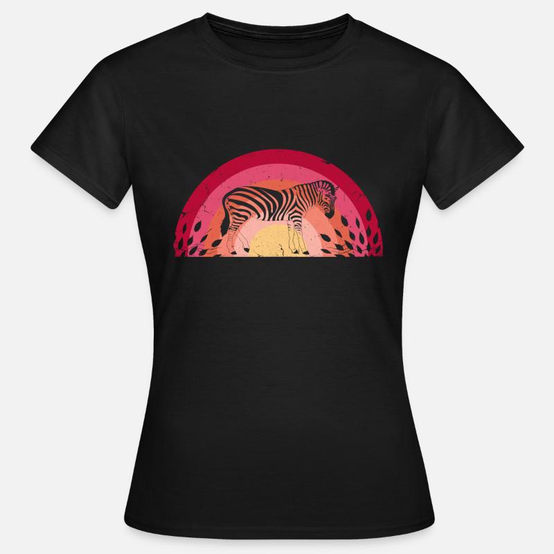 zebra - Women's T-Shirt - black