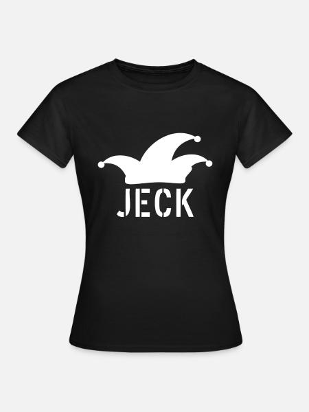 Jeck Fool's Cap Carnival - Women's T-Shirt - black