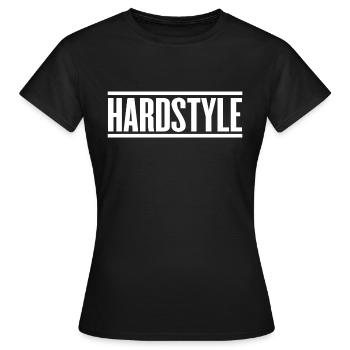 Hardstyle - Women's T-Shirt - black - Front - AI Model Female 172 dark (172cm)