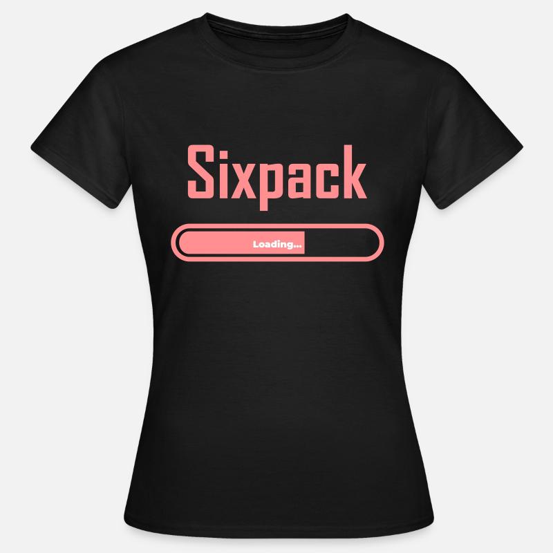 Six-pack loading - Women's T-Shirt - black