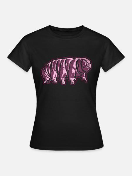 Bärtierchen - Frauen T-Shirt - Schwarz