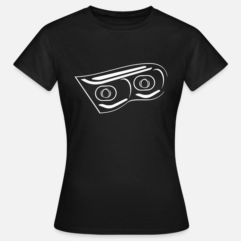 Scheinwerfer E Class links - Frauen T-Shirt - Schwarz