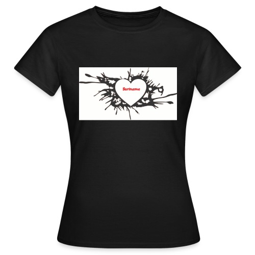 suriname heart - Vrouwen T-shirt