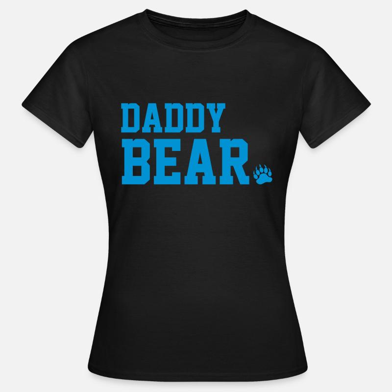 daddy_bear - Women's T-Shirt - black