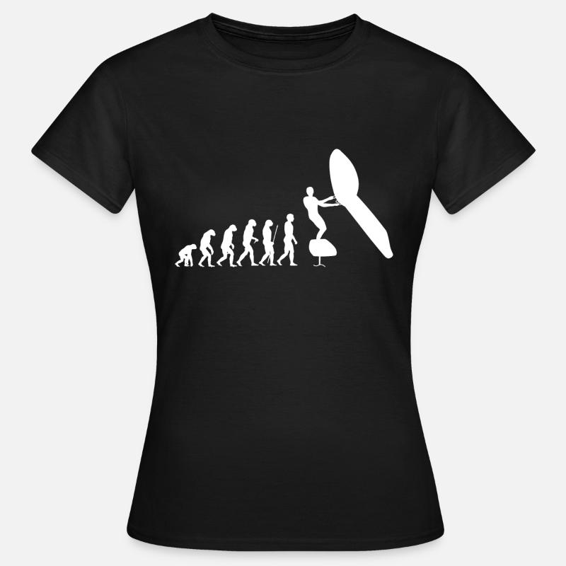 Wingfoiling Evolution - Women's T-Shirt - black