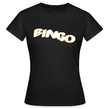 Bingo - Women's T-Shirt - black - Front - AI Model Female 172 dark (172cm)