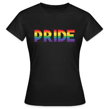Stolz - Frauen T-Shirt - Schwarz - Vorne - AI Model Female 172 dark (172cm)