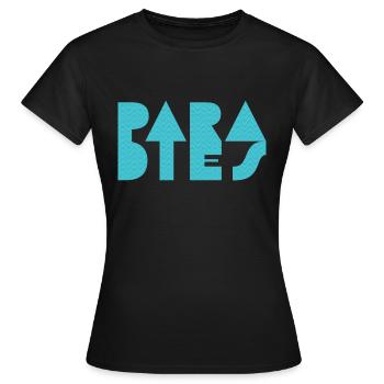 para-dies wellen - Frauen T-Shirt - Schwarz - Vorne - AI Model Female 172 dark (172cm)