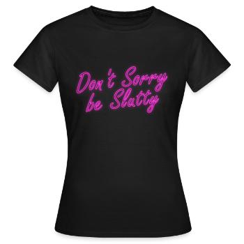 Néon Lumières - T-shirt Femme - noir - Devant - AI Model Female 172 dark (172cm)