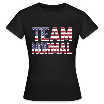 Équipe Normale - T-shirt Femme - noir - Devant - AI Model Female 172 dark (172cm)