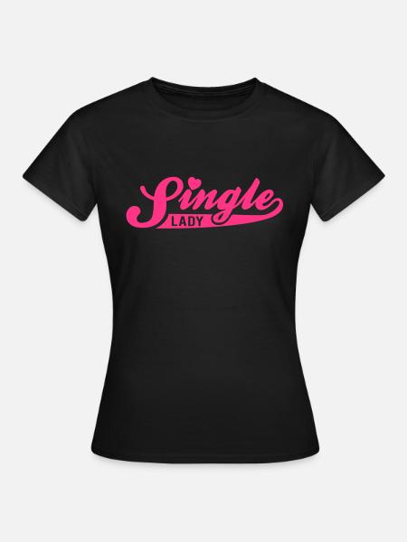 single_lady___f1 - Frauen T-Shirt - Schwarz