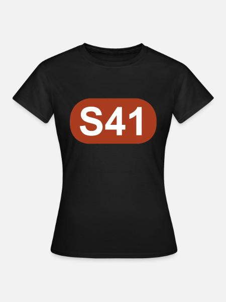 S-Bahn Berlin S41 - Frauen T-Shirt - Schwarz