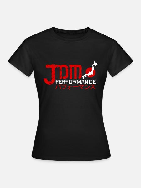 JDM Performance Tuning - Frauen T-Shirt - Schwarz