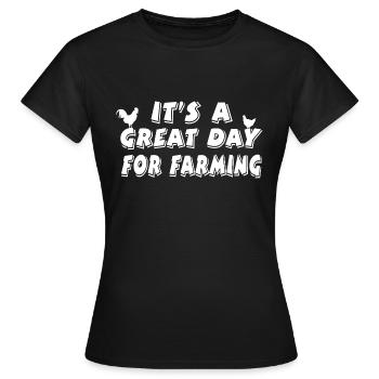 Farm - Women's T-Shirt - black - Front - AI Model Female 172 dark (172cm)