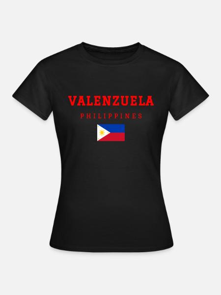 Valenzuela Philippinen - Frauen T-Shirt - Schwarz
