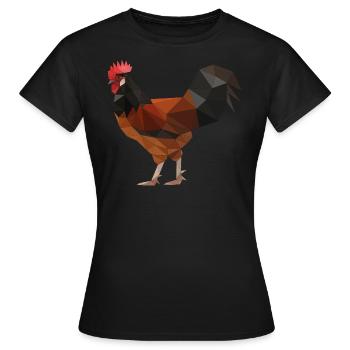 robinet - T-shirt Femme - noir - Devant - AI Model Female 172 dark (172cm)