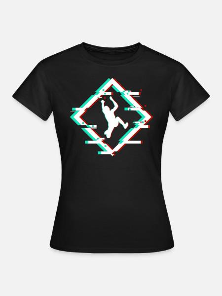 parkour - Frauen T-Shirt - Schwarz