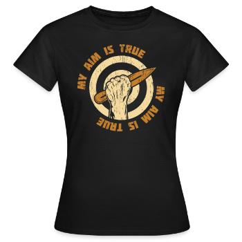 Les couteaux jettent le sport - T-shirt Femme - noir - Devant - AI Model Female 172 dark (172cm)