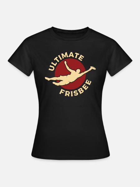 Frisbee ultime Frisbee - T-shirt Femme - noir