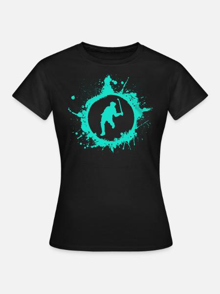 hockey - Frauen T-Shirt - Schwarz
