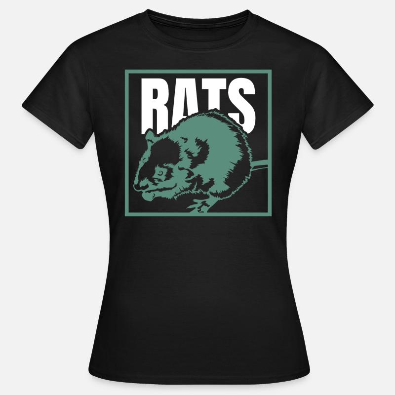rat - Women's T-Shirt - black