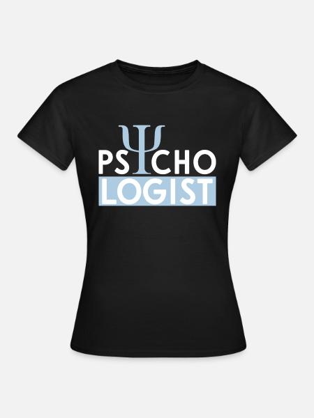 psychologue - T-shirt Femme - noir