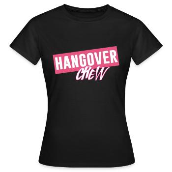 hangover - Frauen T-Shirt - Schwarz - Vorne - AI Model Female 172 dark (172cm)