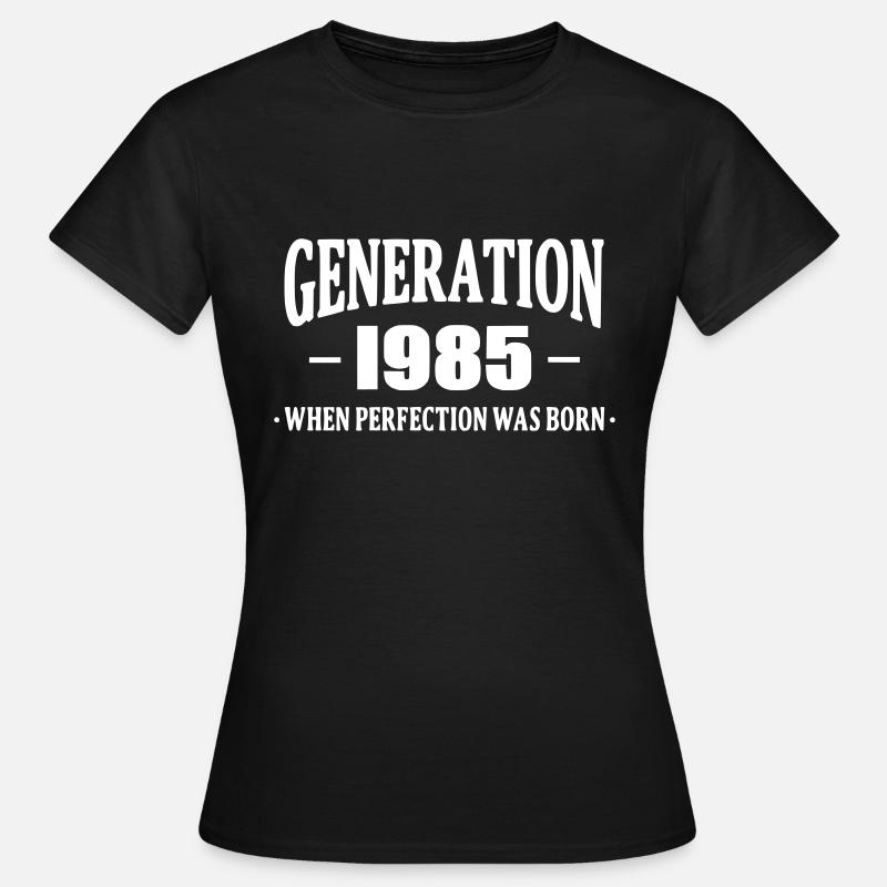Generation 1985 - Women's T-Shirt - black