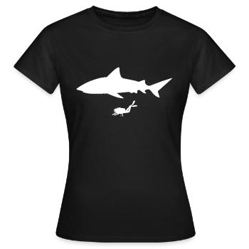 Diving Dive Dive - Women's T-Shirt - black - Front - AI Model Female 172 dark (172cm)