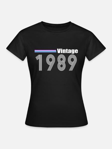 1989 - Frauen T-Shirt - Schwarz