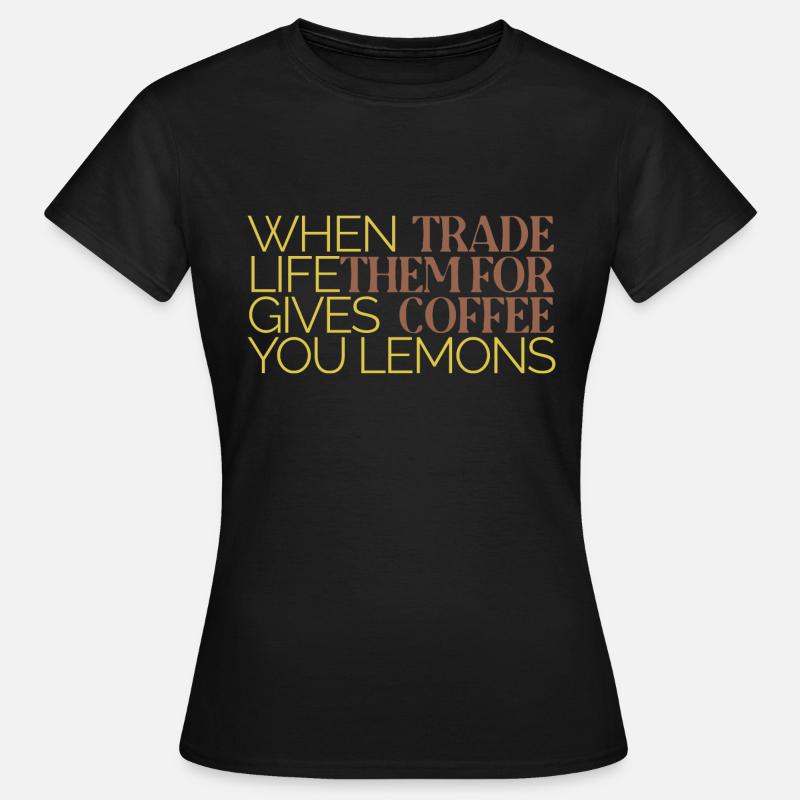 Brewed Exchange Wisdom - Women's T-Shirt - black