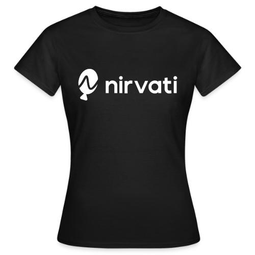 Nirvati Logo (white) - Women's T-Shirt