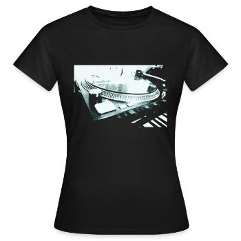 platine - T-shirt Femme - noir - Devant - AI Model Female 172 dark (172cm)