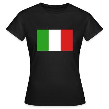 ITALIE - ITALY - Women's T-Shirt - black - Front - AI Model Female 172 dark (172cm)