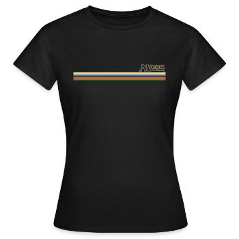 Magic: The Gathering Logo With Colors Of Magic - Women's T-Shirt - black - Front - AI Model Female 172 dark (172cm)