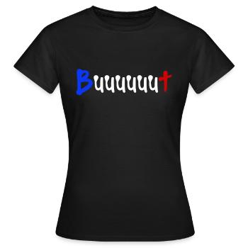 But match de football - T-shirt Femme - noir - Devant - AI Model Female 172 dark (172cm)