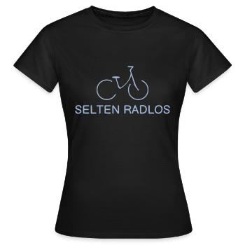 Rarement sans vélo - T-shirt Femme - noir - Devant - AI Model Female 172 dark (172cm)