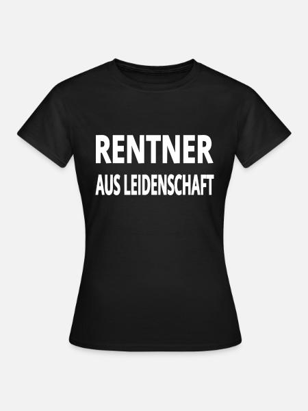 Rentner - Frauen T-Shirt - Schwarz