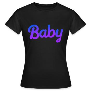 BÉBÉ COOL - T-shirt Femme - noir - Devant - AI Model Female 172 dark (172cm)
