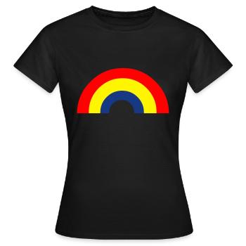 Rainbow - Women's T-Shirt - black - Front - AI Model Female 172 dark (172cm)