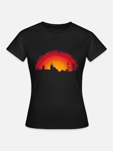 Köln - Frauen T-Shirt - Schwarz